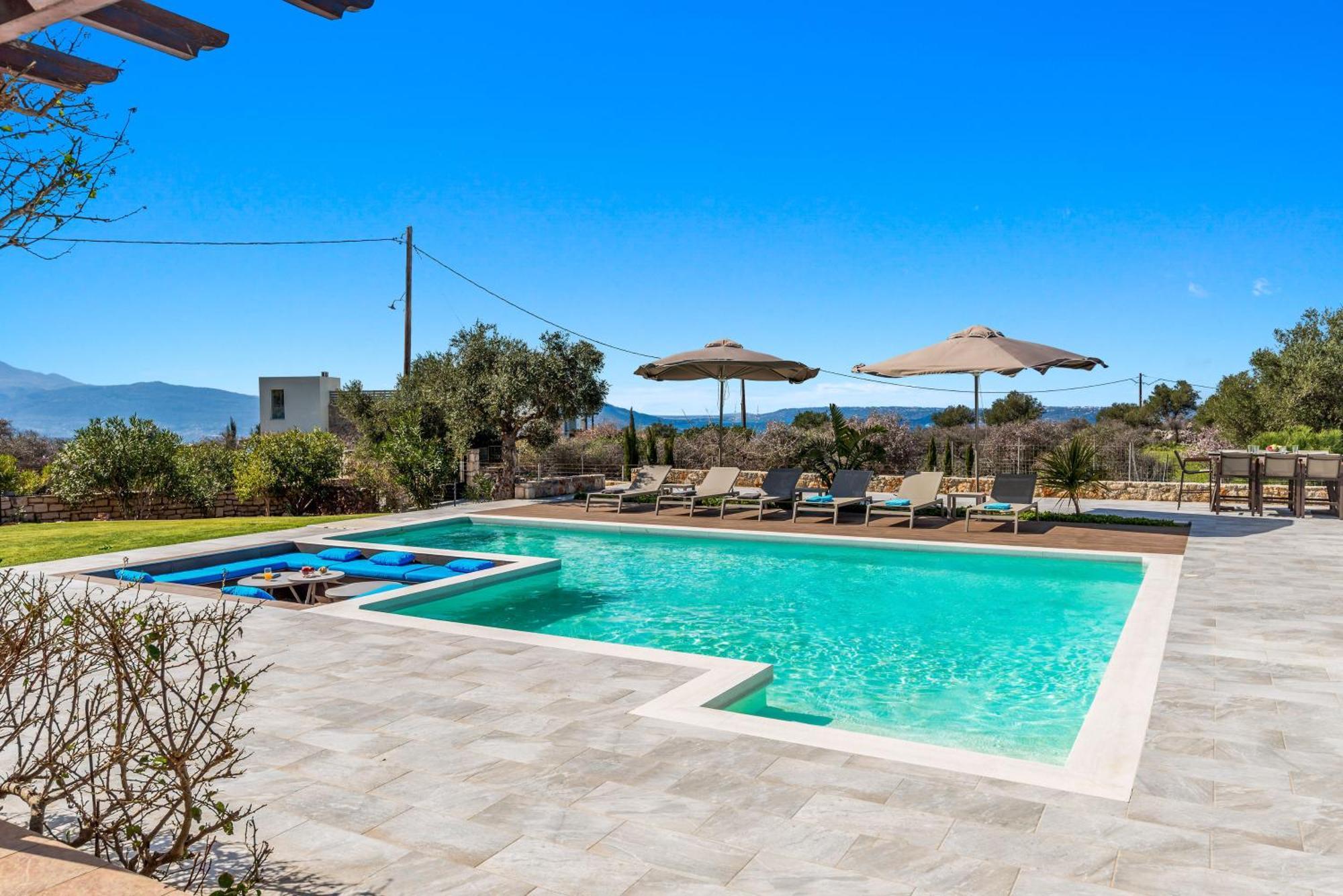 Villa Gloria Seaview - Luxury & Family Kokkino Chorio Exterior foto
