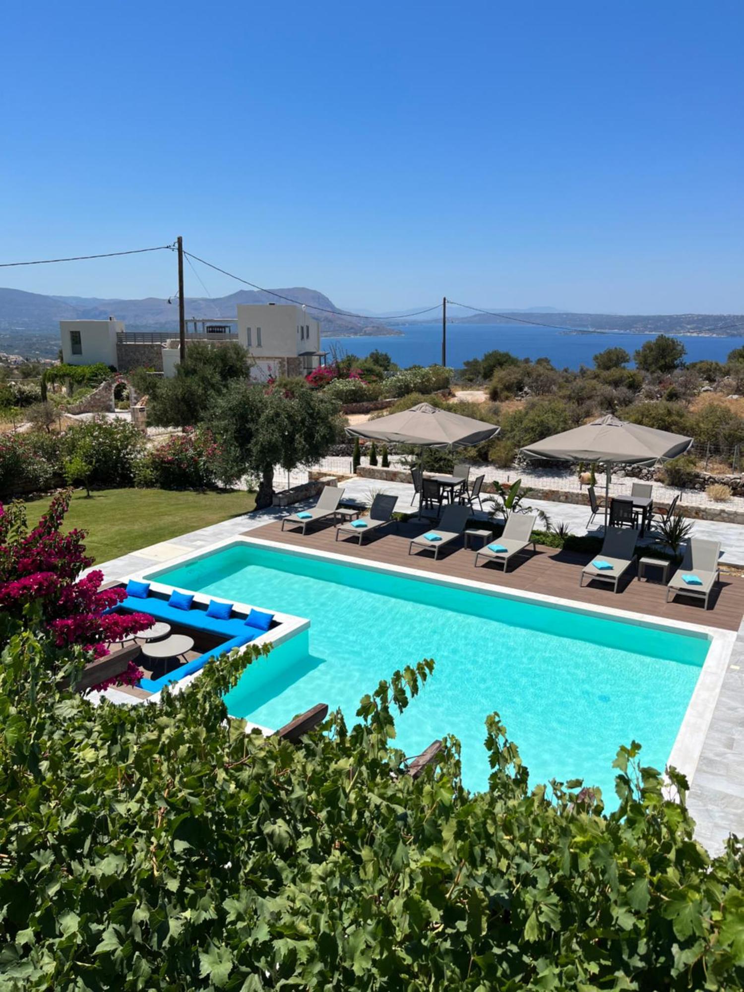 Villa Gloria Seaview - Luxury & Family Kokkino Chorio Exterior foto